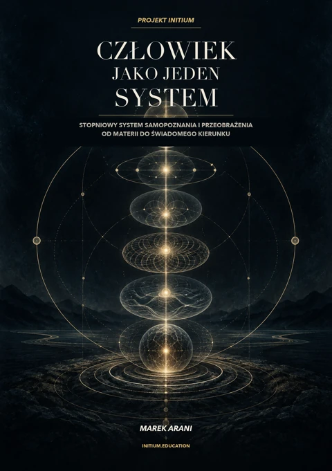 Okładka publikacji: INITIUM &mdash; Człowiek jako jeden system